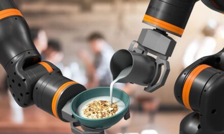 Cobot mit Polymer-Wellgetriebe