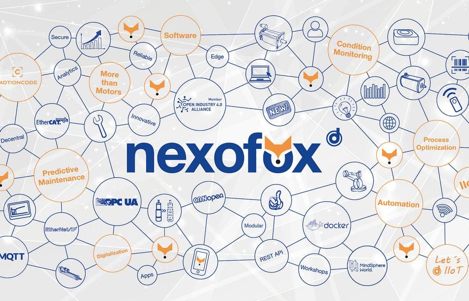 Dunkermotoren präsentiert neue IIoT Marke „nexofox“