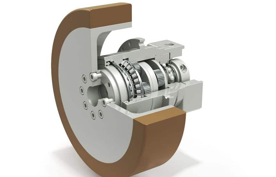 Smarte Antriebsplattform für AGVs und AMRs