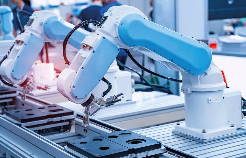 In Roboter eingebaut: Die GMI-Rotary Encoder weisen größte Präzision und hohe Langlebigkeit in einem kompakten Gerät auf