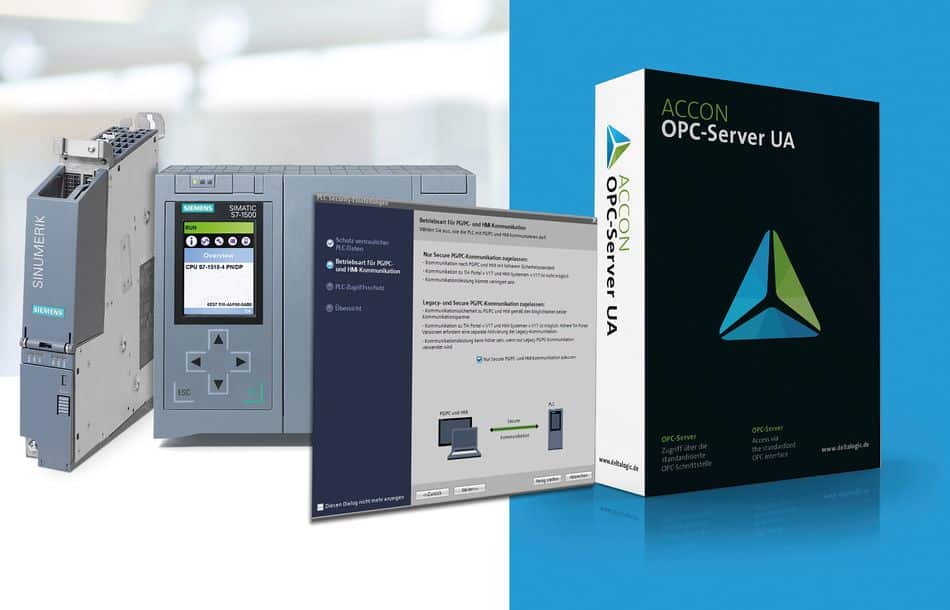 Die aktualisierte Version des Accon-OPC-Server UA für industrielle Kommunikation ist veröffentlicht. Er schließt eine Sicherheitslücke der Simatic-Produktfamilie.