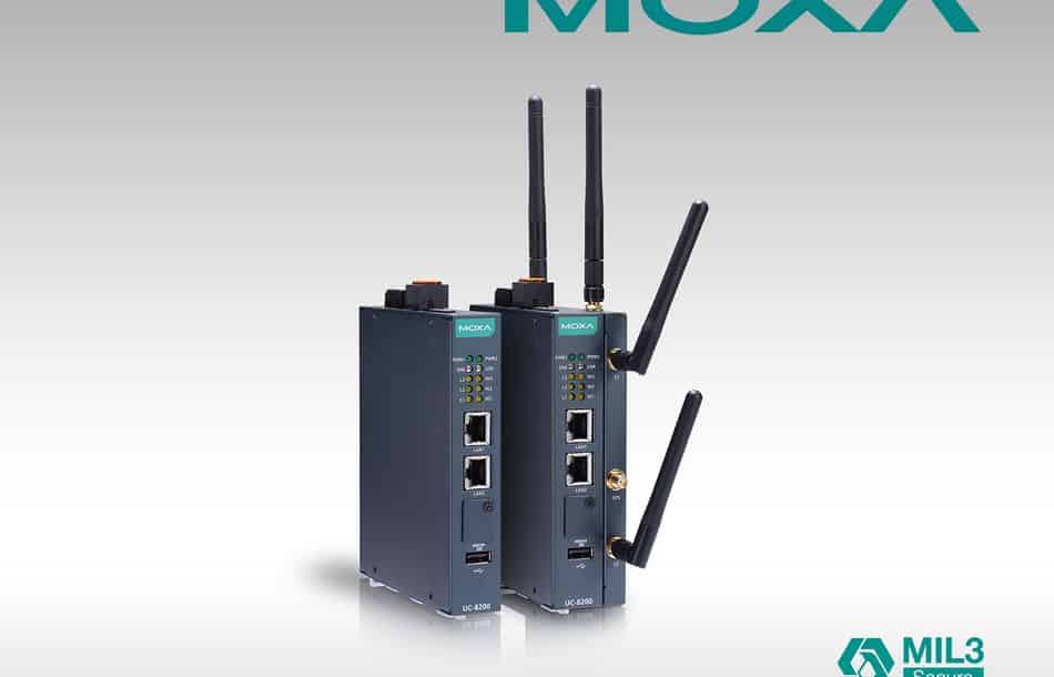Die UC-8200-Serie von Moxa, die auf der MIL3-Plattform läuft, sind die weltweit ersten Host-Computer, die die ISA/IEC 62442-4-2-Zertifizierung erhalten