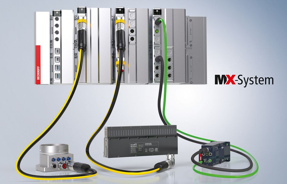 MX-System von Beckhoff mit neuen 48-V-/40-A-Netzteil-Modulen