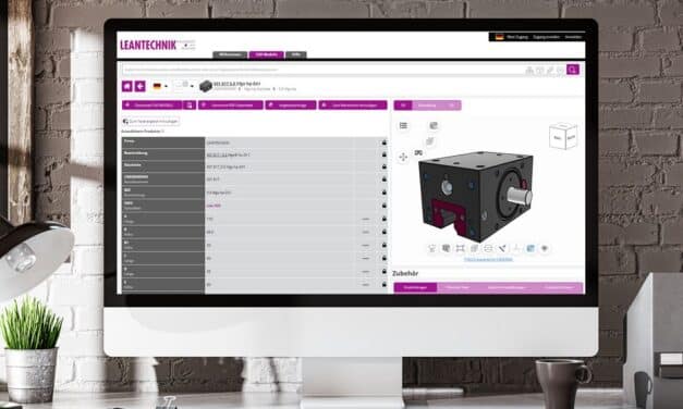 Neues Zahnstangengetriebe in 3D-Konfigurator