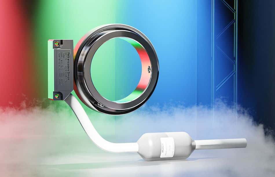 IMEA 64: Lagerloser Absolutwert-Drehgeber mit magnetischer Abtastung von PWB Encoders – für kinematische Anwendungen mit durchgehenden Hohlwellen größerer Durchmesser IMEA 64: Lagerloser Absolutwert-Drehgeber mit magnetischer Abtastung von PWB Encoders