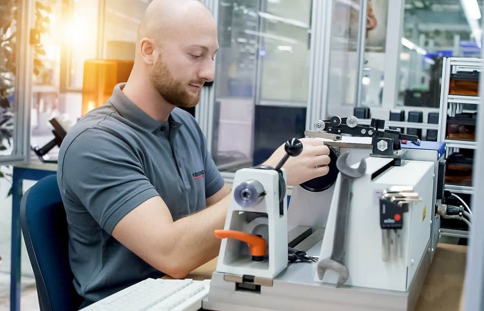 Bremsen-Prototyp am Ende wie ein Seriengerät nutzbar